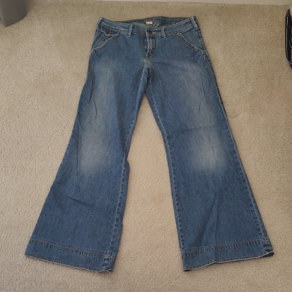 Silver Western Glove WorksJayden Low Rise Women's Junior TrouserJeans Size 29/34